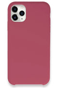 Mey İthalat® iPhone 11 Pro Max Kılıf Lansman Legant Silikon - Fuşya