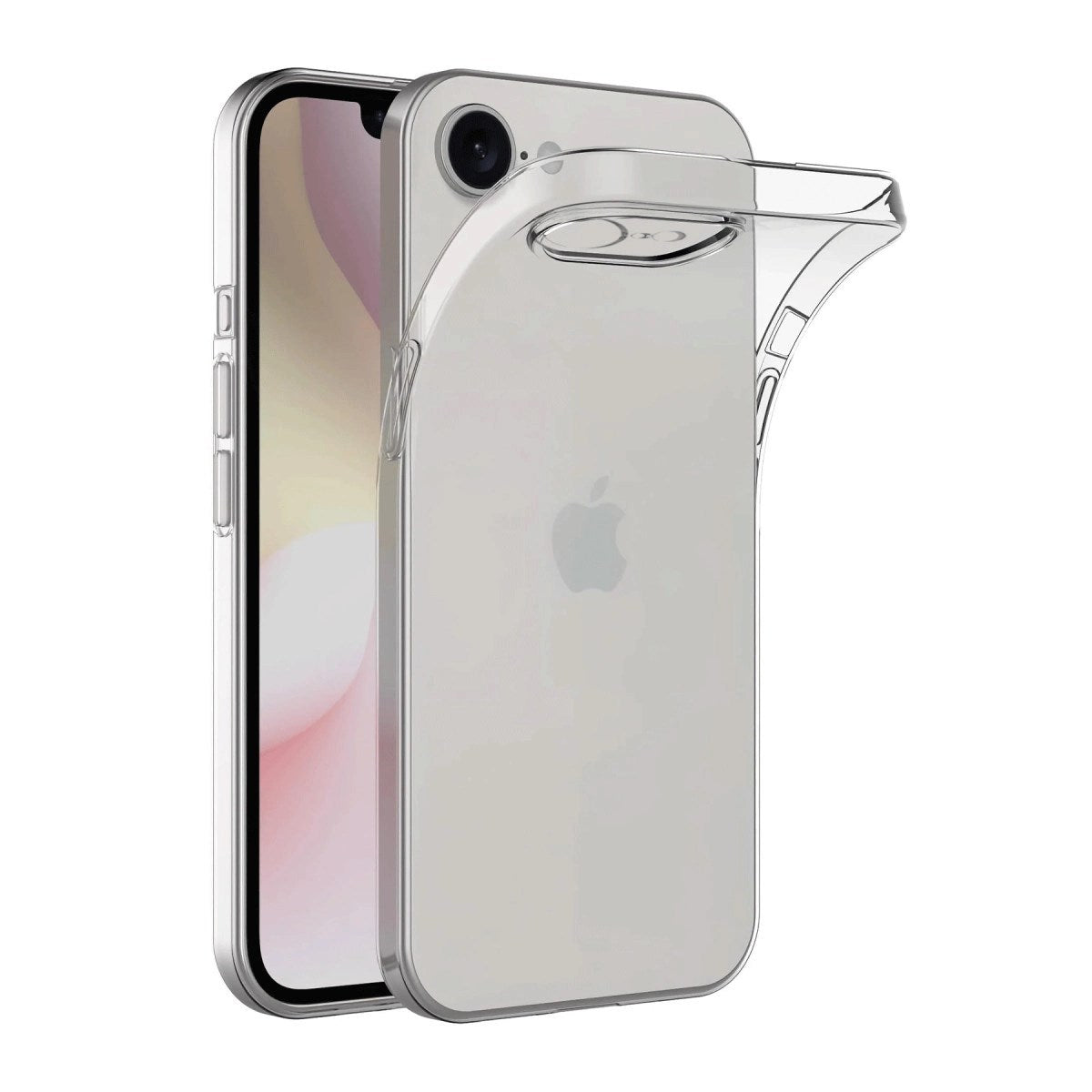 Mey İthalat® iPhone 16E Kılıf Lüx Şeffaf Silikon