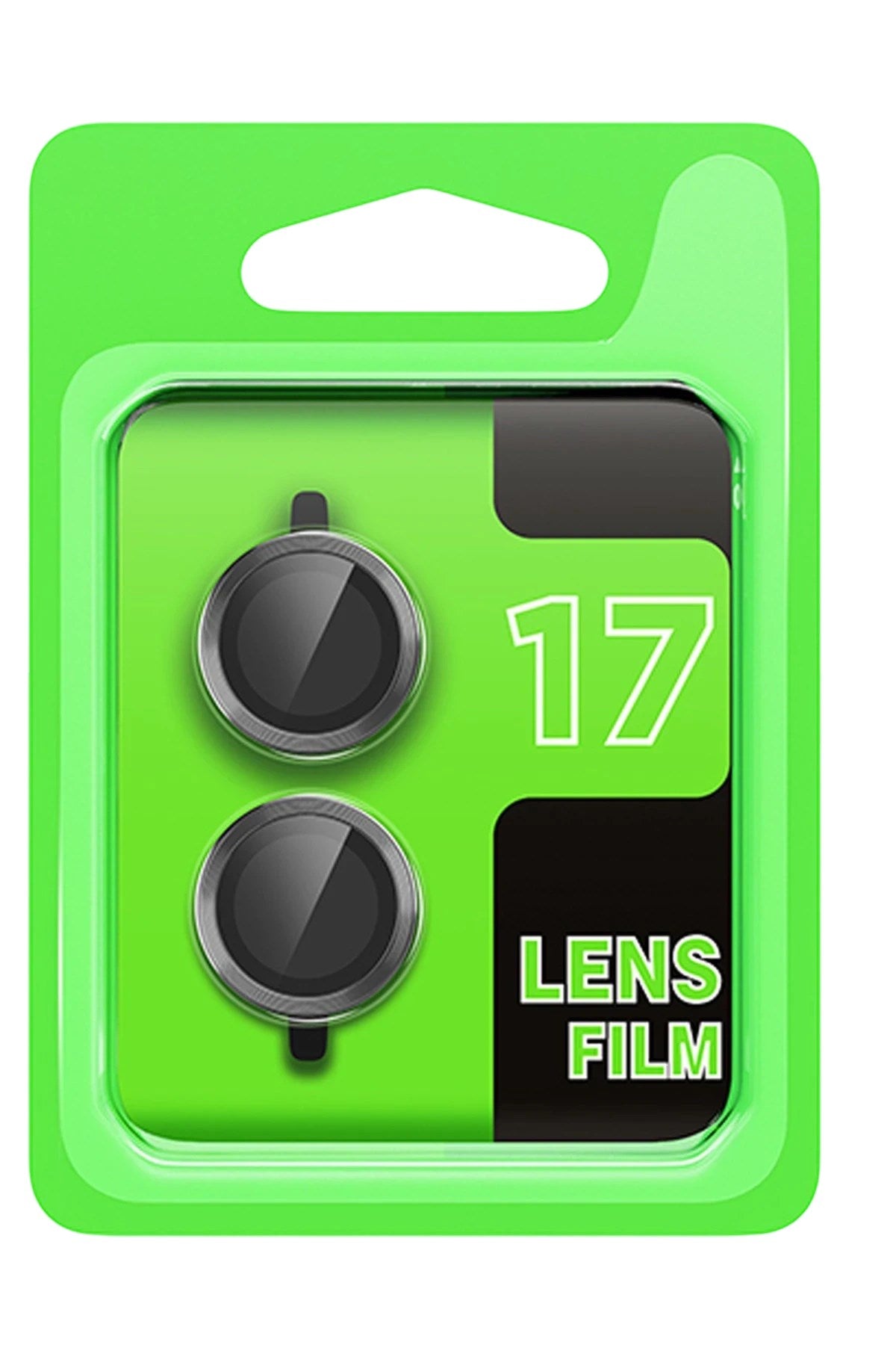 Mey İthalat® iPhone 17 Raze Metal Kamera Lens - Gri