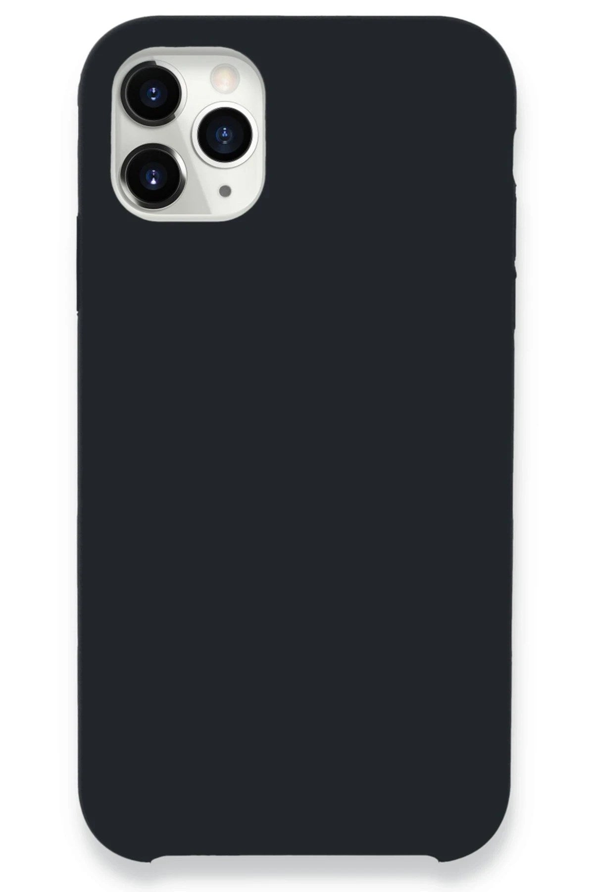 Mey İthalat® iPhone 11 Pro Kılıf Lansman Legant Silikon - Koyu Gri