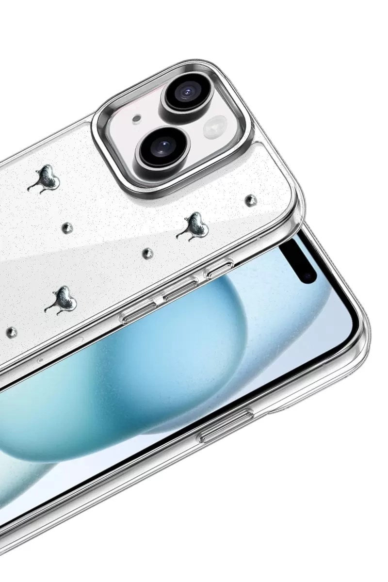 Mey İthalat® iPhone 14 Fiyonk Desenli Kapak - Desen 1