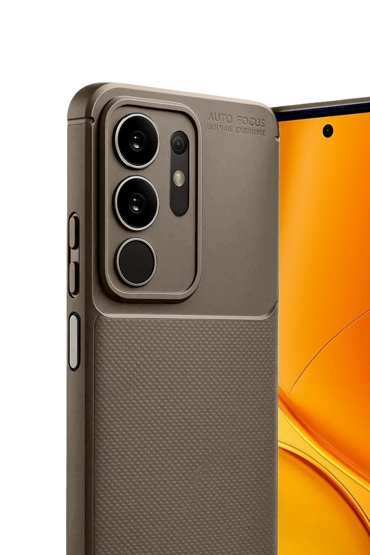 Mey İthalat® Vivo Y29 4G Auto Focus Karbon Kapak - Kahverengi