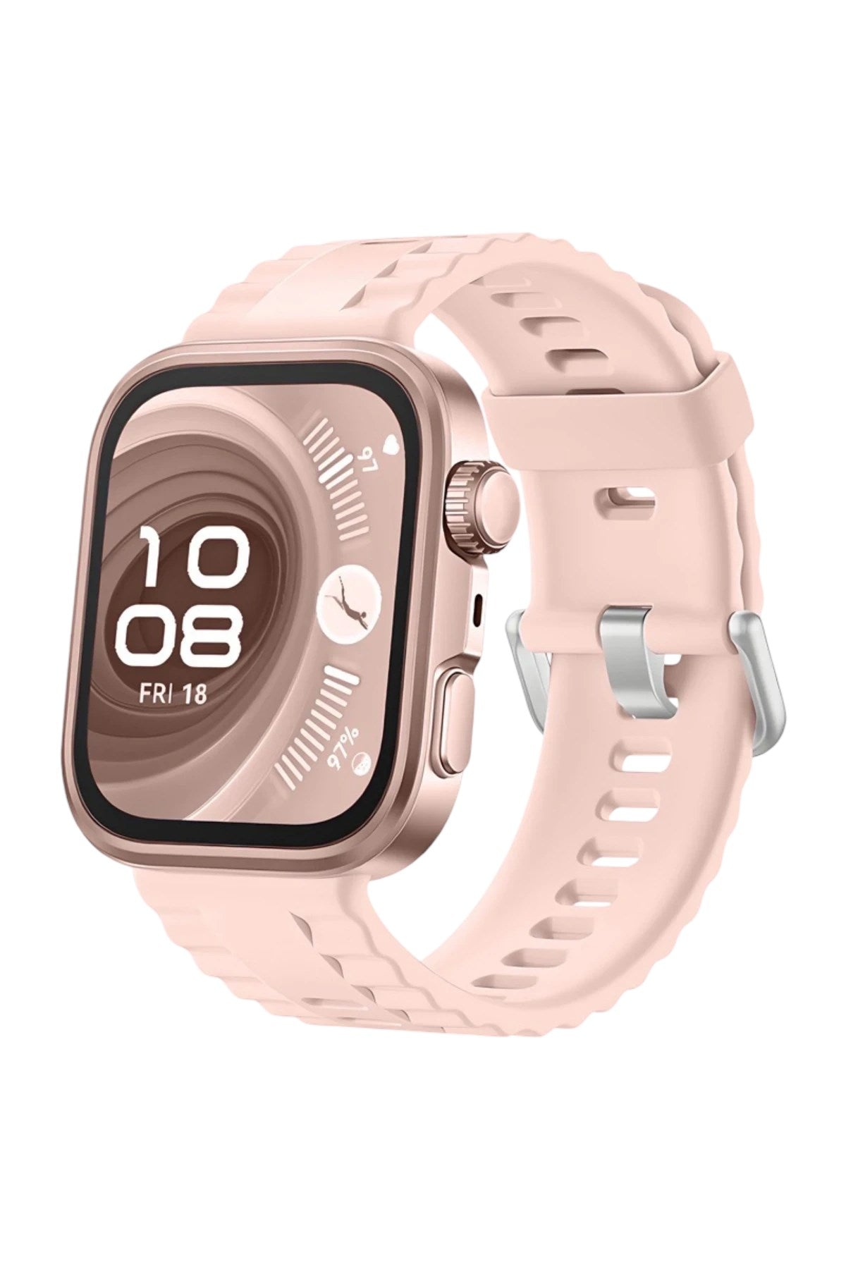 Mey İthalat® Huawei Fit 4 Nova Silikon Kordon - Pembe
