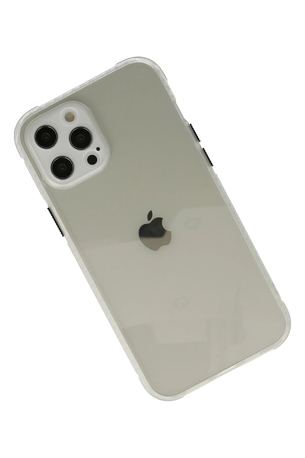 Mey İthalat® iPhone 12 Pro Kılıf Miami Şeffaf Silikon - Şeffaf