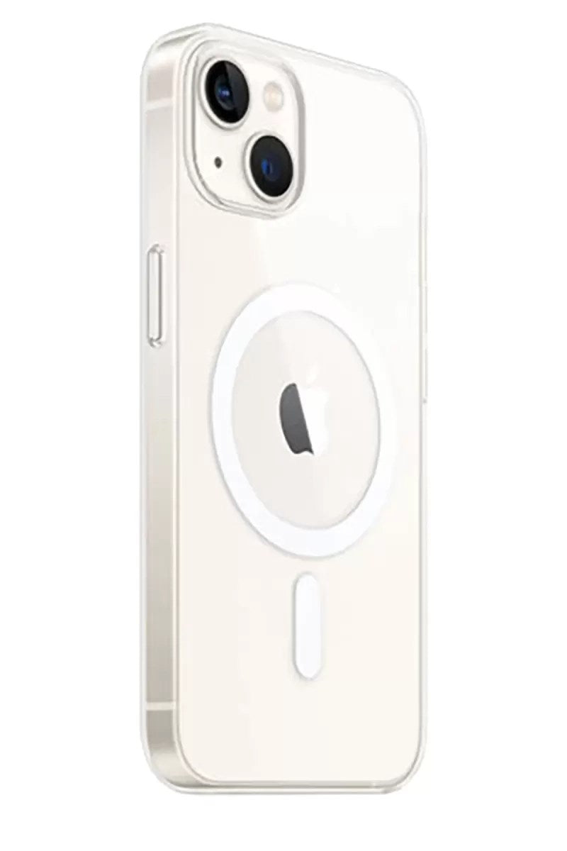 Mey İthalat® iPhone 15 Plus Kılıf Pc Real Magsafe Kapak - Şeffaf