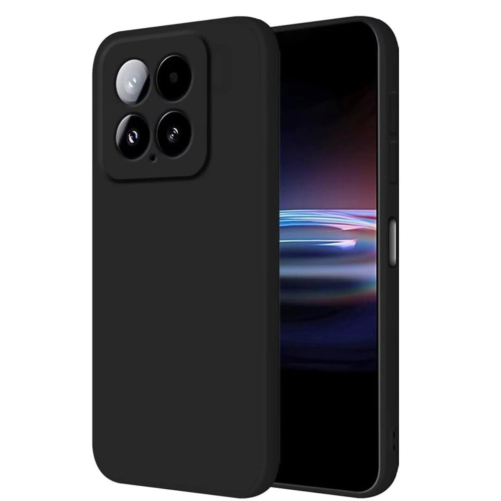 Mey İthalat® Mi 14T Pro Kılıf Nano içi Kadife Silikon - Siyah