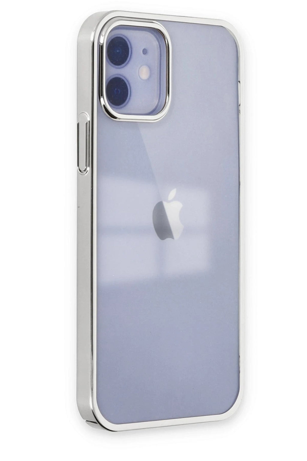Mey İthalat® iPhone 12 Kılıf Element Silikon - Gümüş