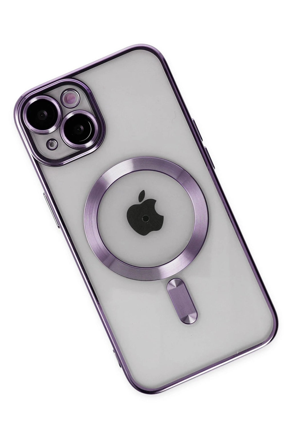 Mey İthalat® iPhone 14 Kılıf Kross Magneticsafe Kapak - Mor