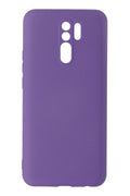 Mey İthalat® Redmi 9 Kılıf Nano içi Kadife Silikon - Mor