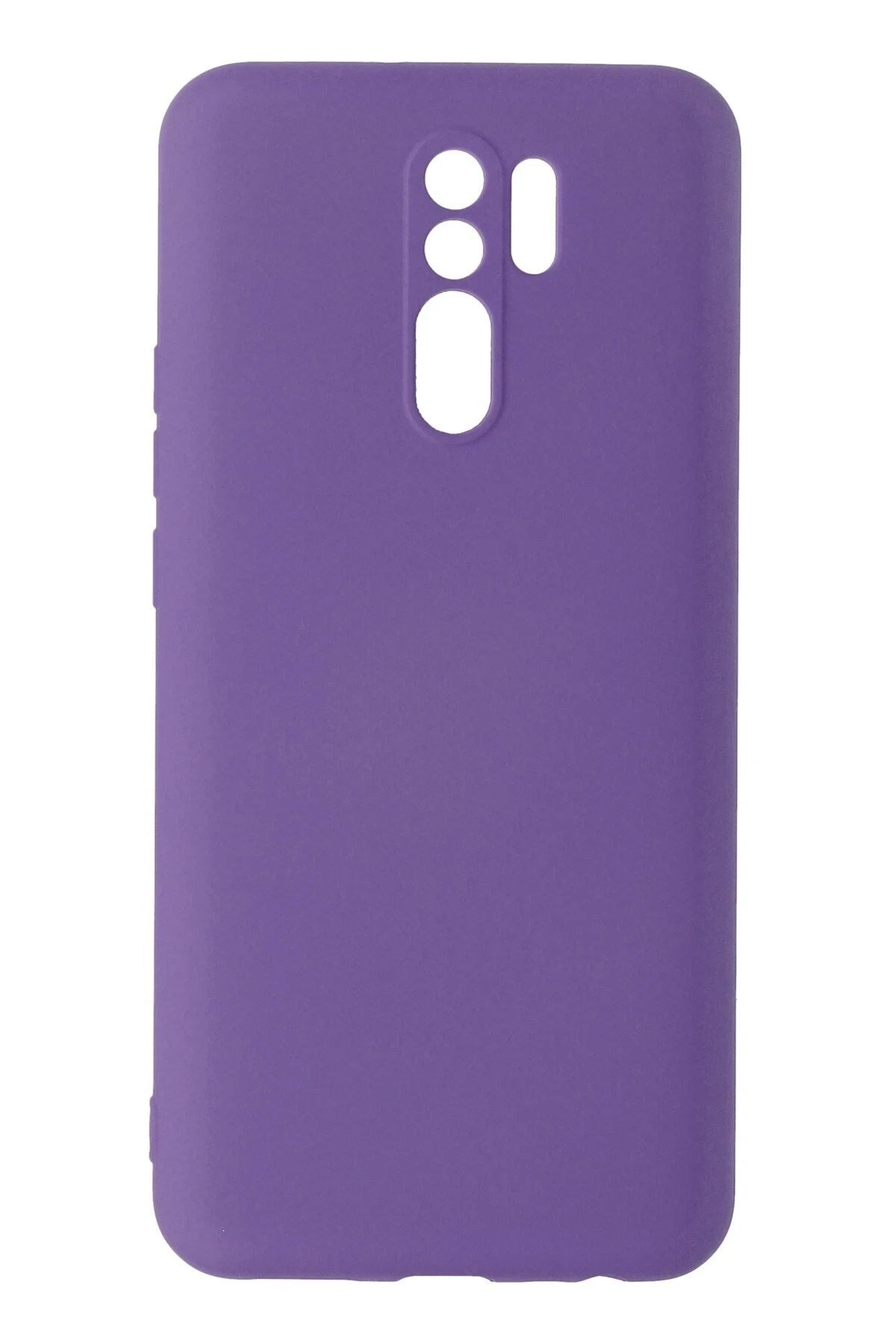 Mey İthalat® Redmi 9 Kılıf Nano içi Kadife Silikon - Mor
