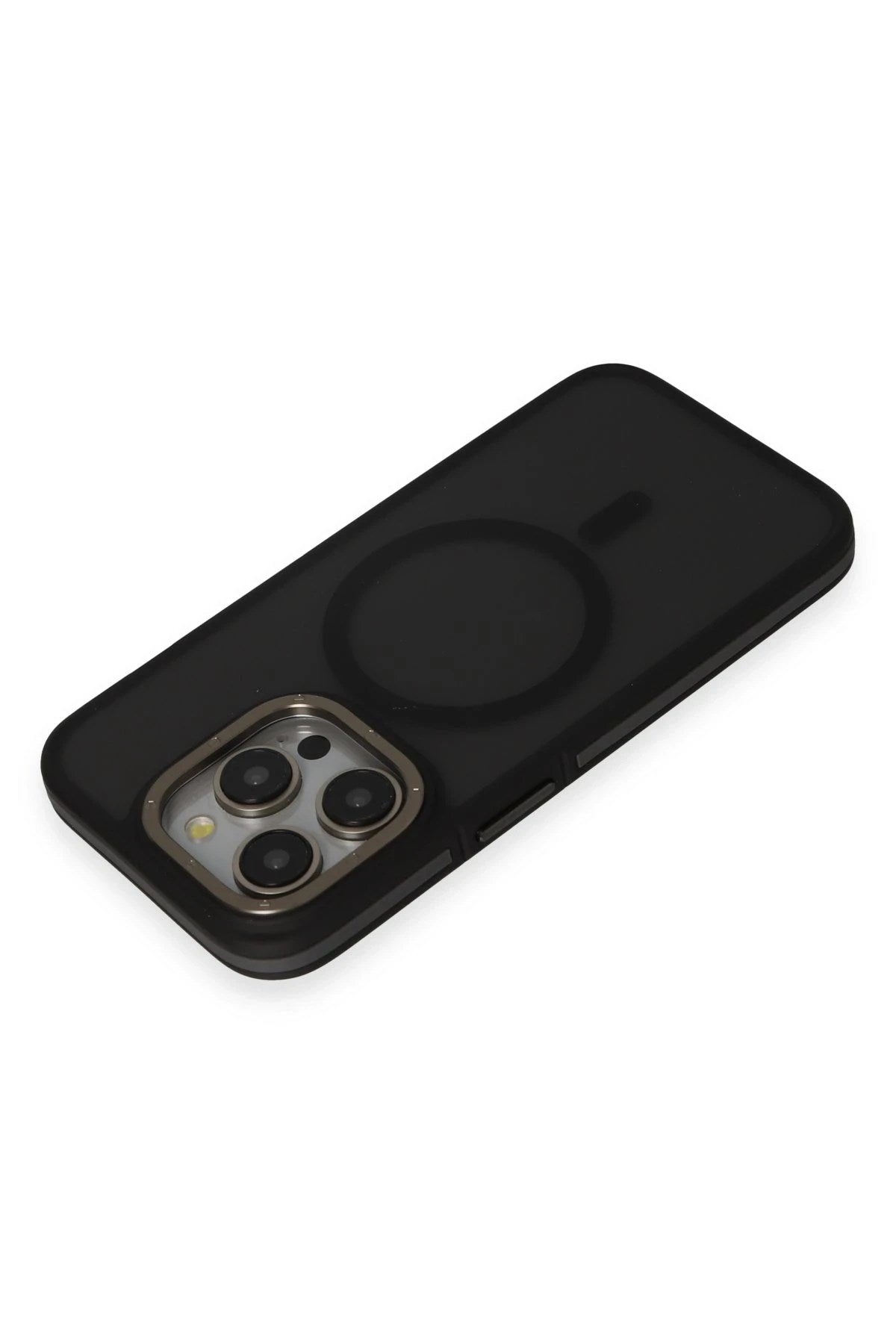 Mey İthalat® iPhone 14 Pro Max Kılıf Rocky Magsafe Kapak - Siyah