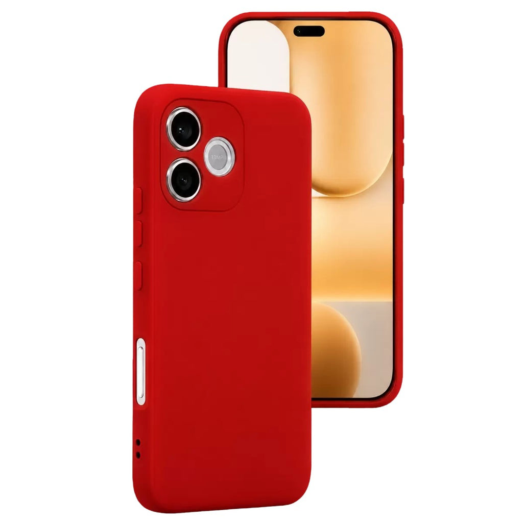 Mey İthalat® Huawei Honor 600 Lite First Silikon - Kırmızı
