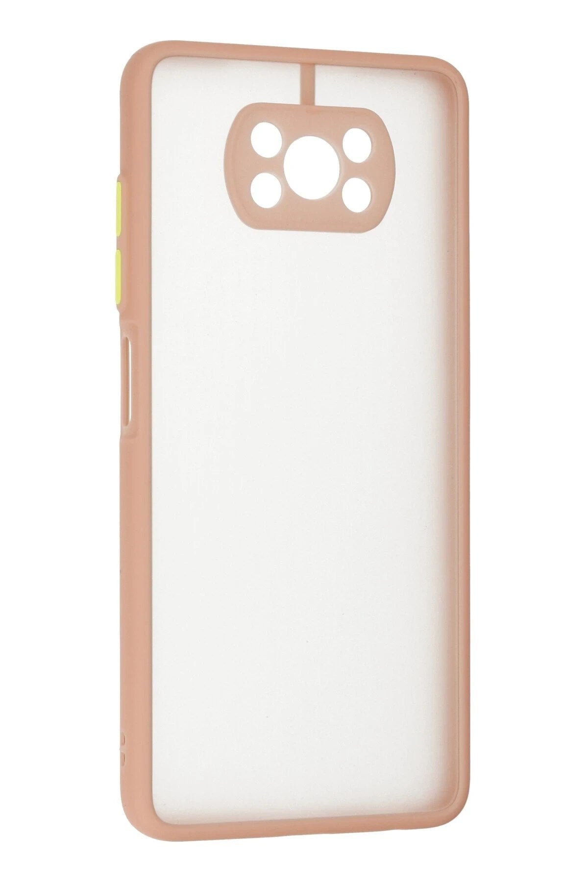 Mey İthalat® Pocophone X3 Kılıf Montreal Silikon Kapak - Pembe