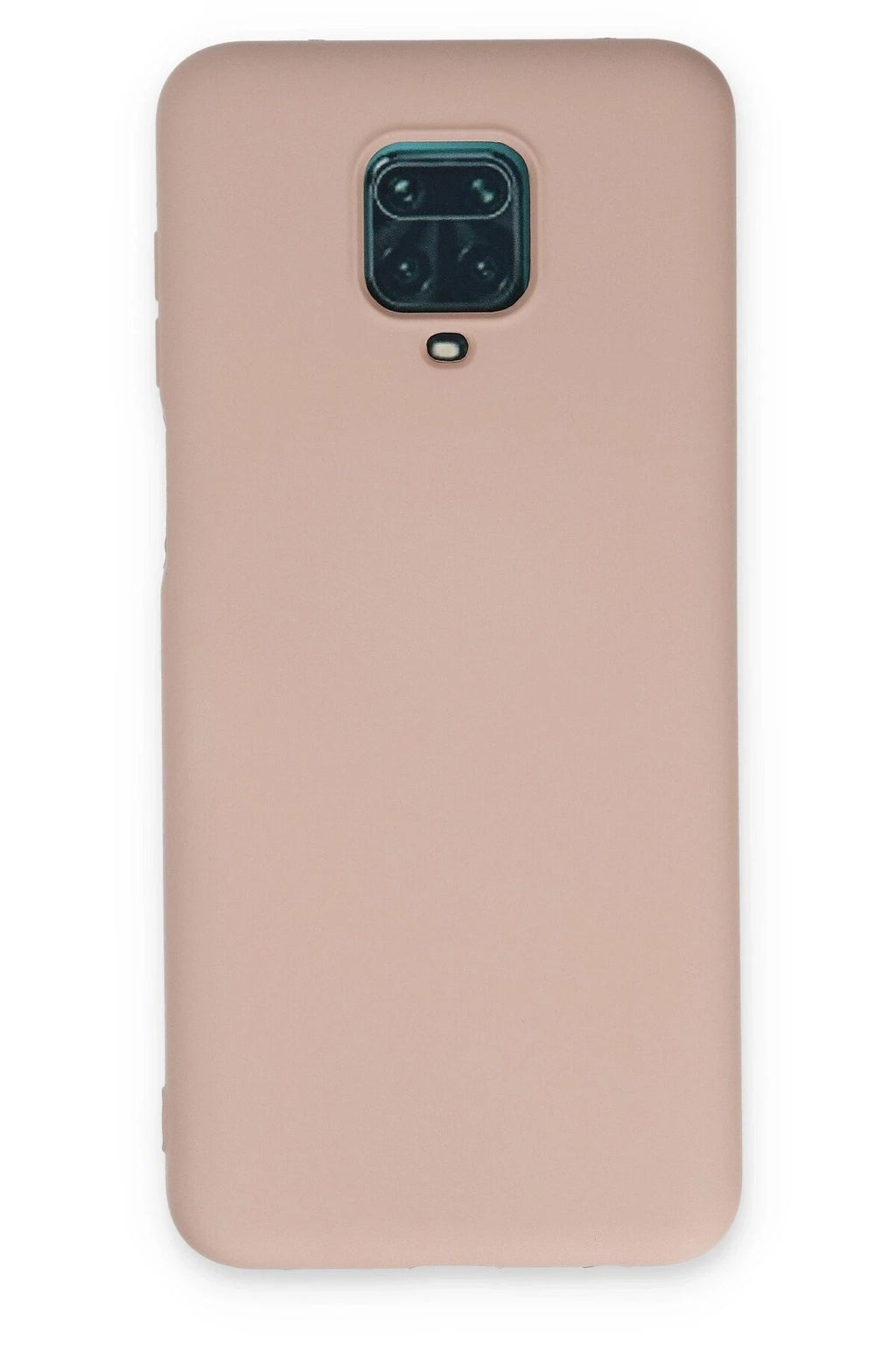 Mey İthalat® Redmi Note 9 Pro Kılıf Nano içi Kadife Silikon - Pudra