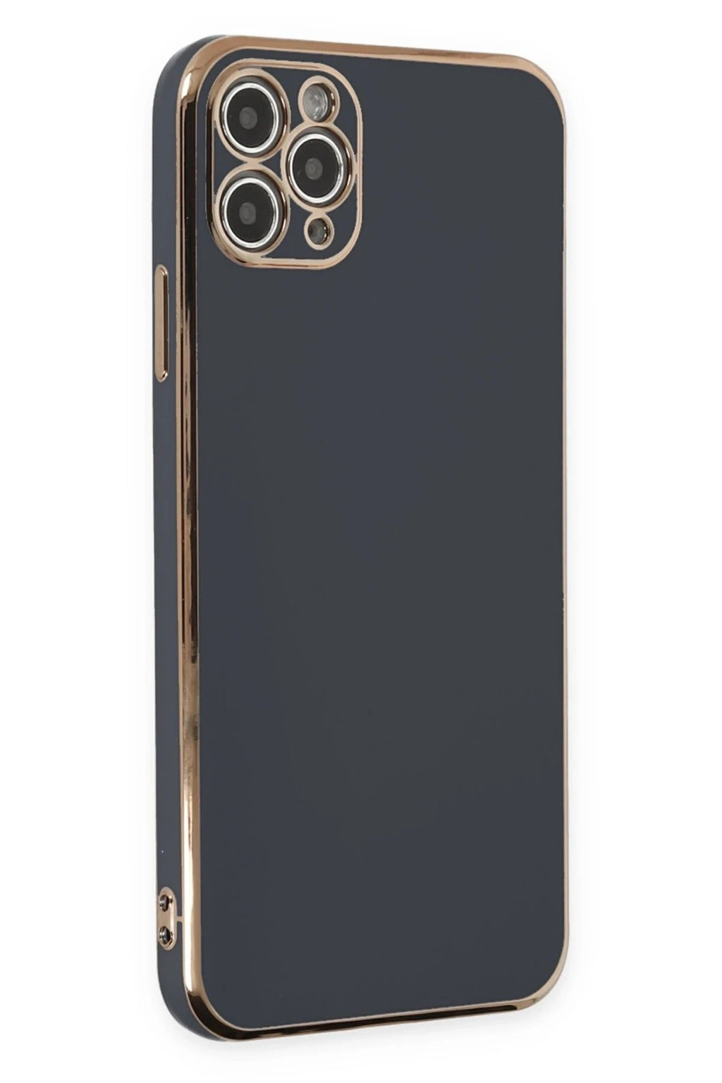Mey İthalat® iPhone 11 Pro Max Kılıf Volet Silikon - Siyah