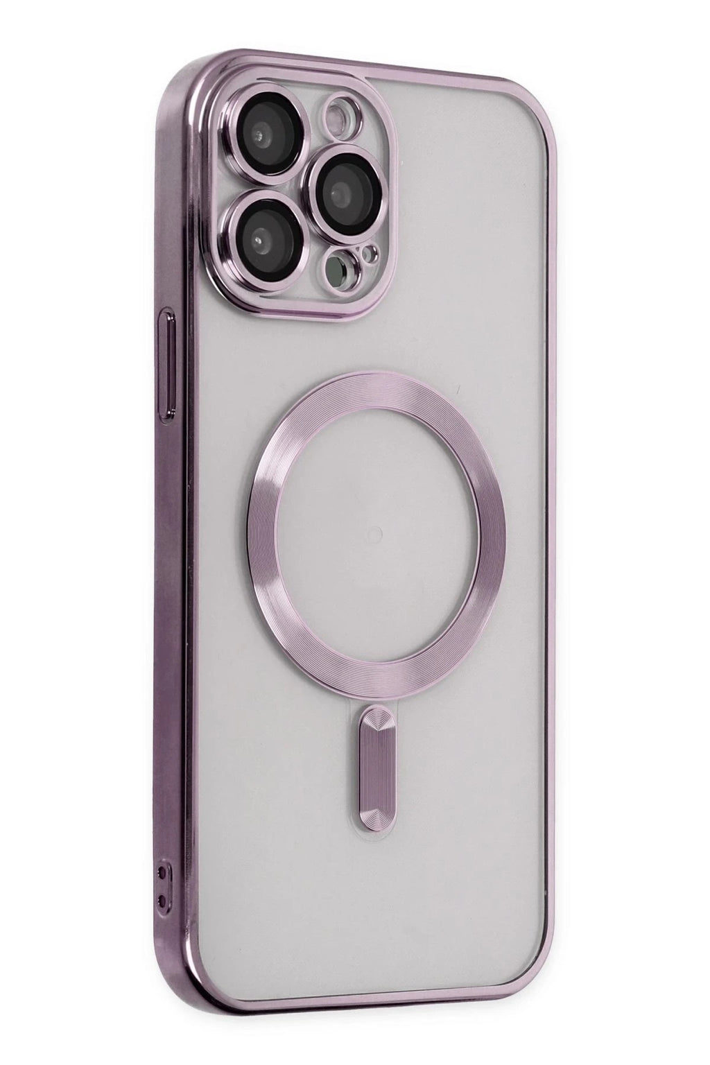 Mey İthalat® iPhone 13 Pro Kılıf Kross Magneticsafe Kapak - Mor