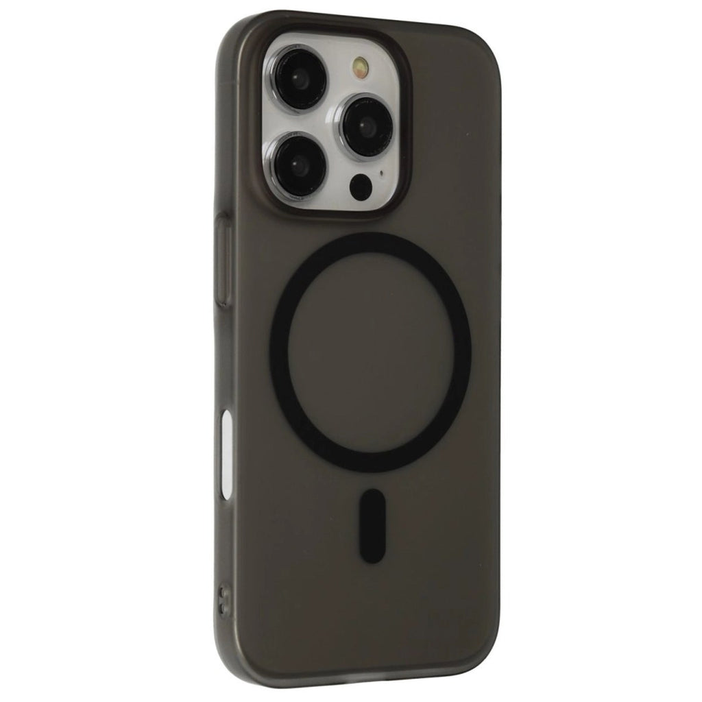 Mey İthalat® iPhone 16 Pro Max Tuna PC Slim Magsafe Kapak - Siyah
