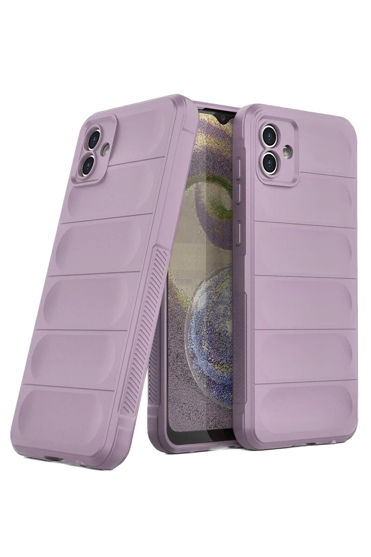 Mey İthalat® Samsung Galaxy A05 Kılıf Optimum Silikon - Mor