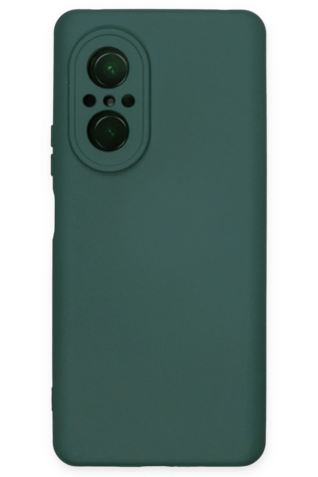 Mey İthalat® Huawei Nova 9 SE Kılıf Nano içi Kadife Silikon - Koyu Yeşil