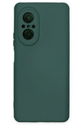 Mey İthalat® Huawei Nova 9 SE Kılıf Nano içi Kadife Silikon - Koyu Yeşil
