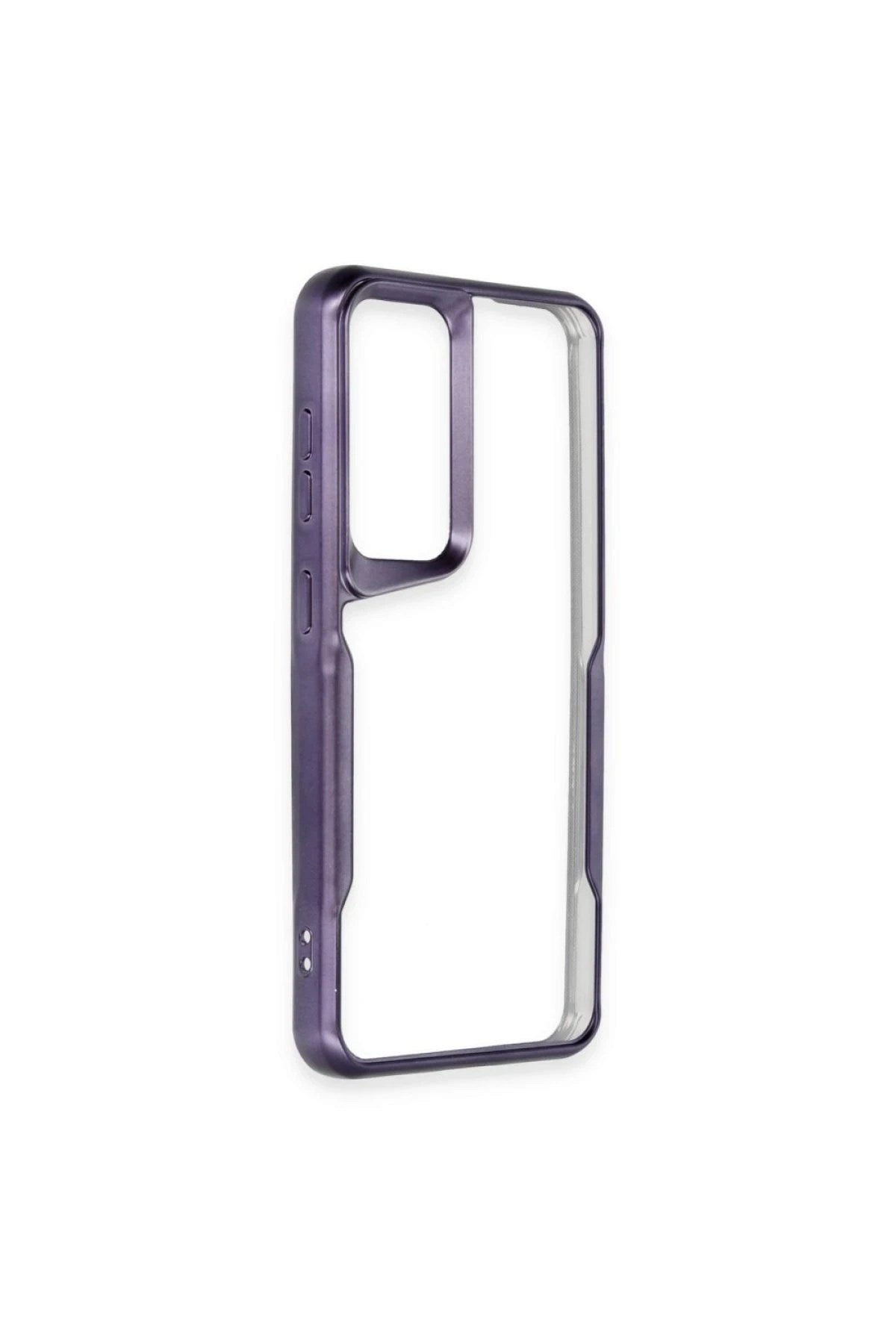 Mey İthalat® Samsung Galaxy A14 4G Kılıf Boyi Silikon Kapak - Derin Mor