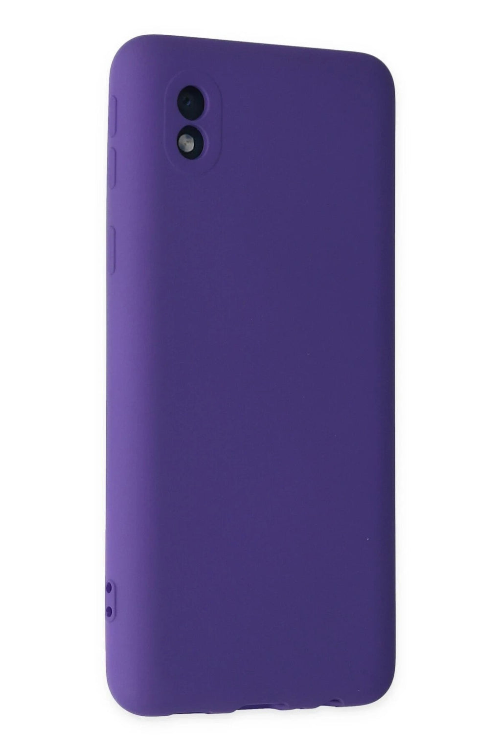 Mey İthalat® Samsung Galaxy A01 Core Kılıf Nano içi Kadife Silikon - Mor