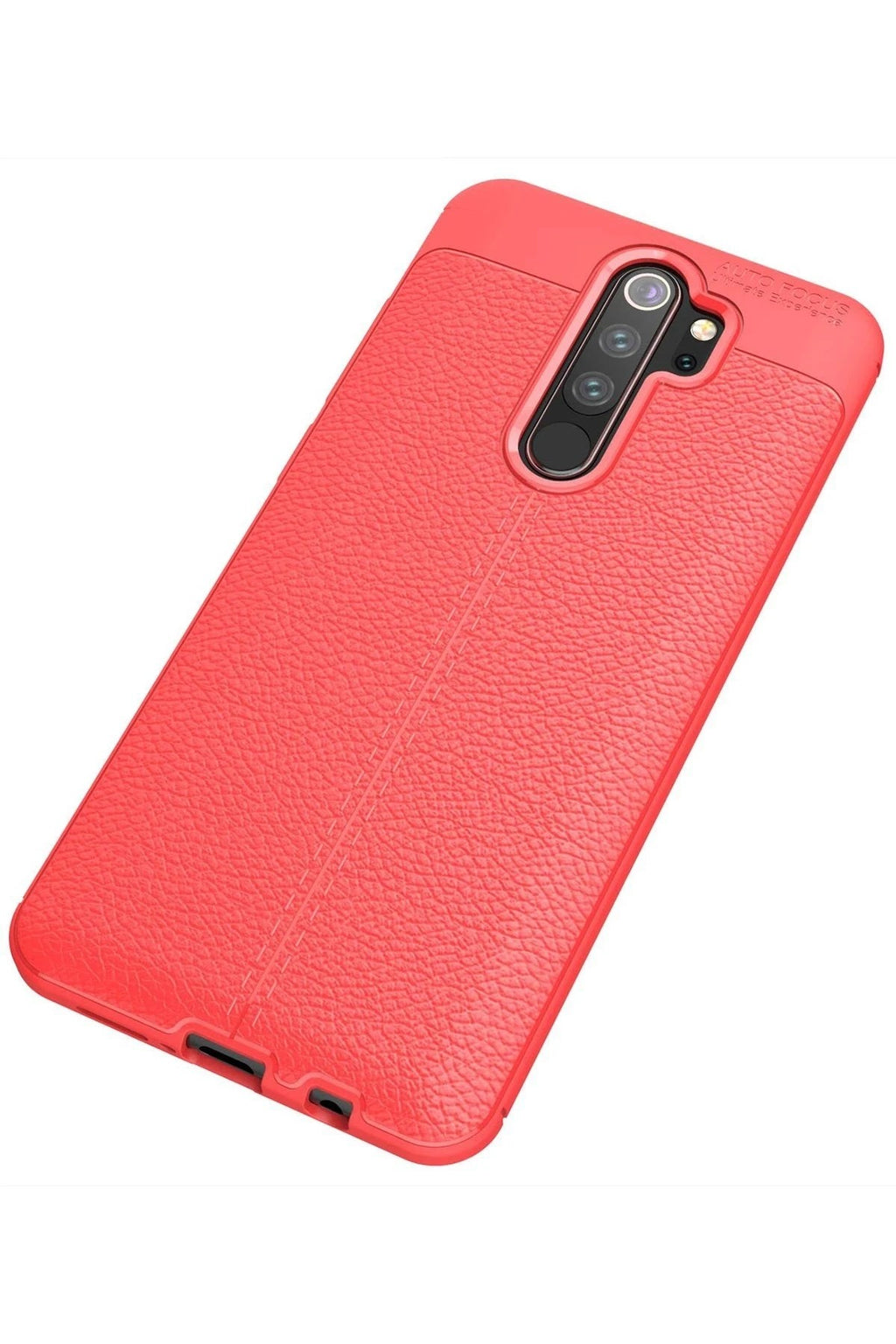 Mey İthalat® Redmi Note 8 Pro Kılıf Auto Focus Kapak - Kırmızı