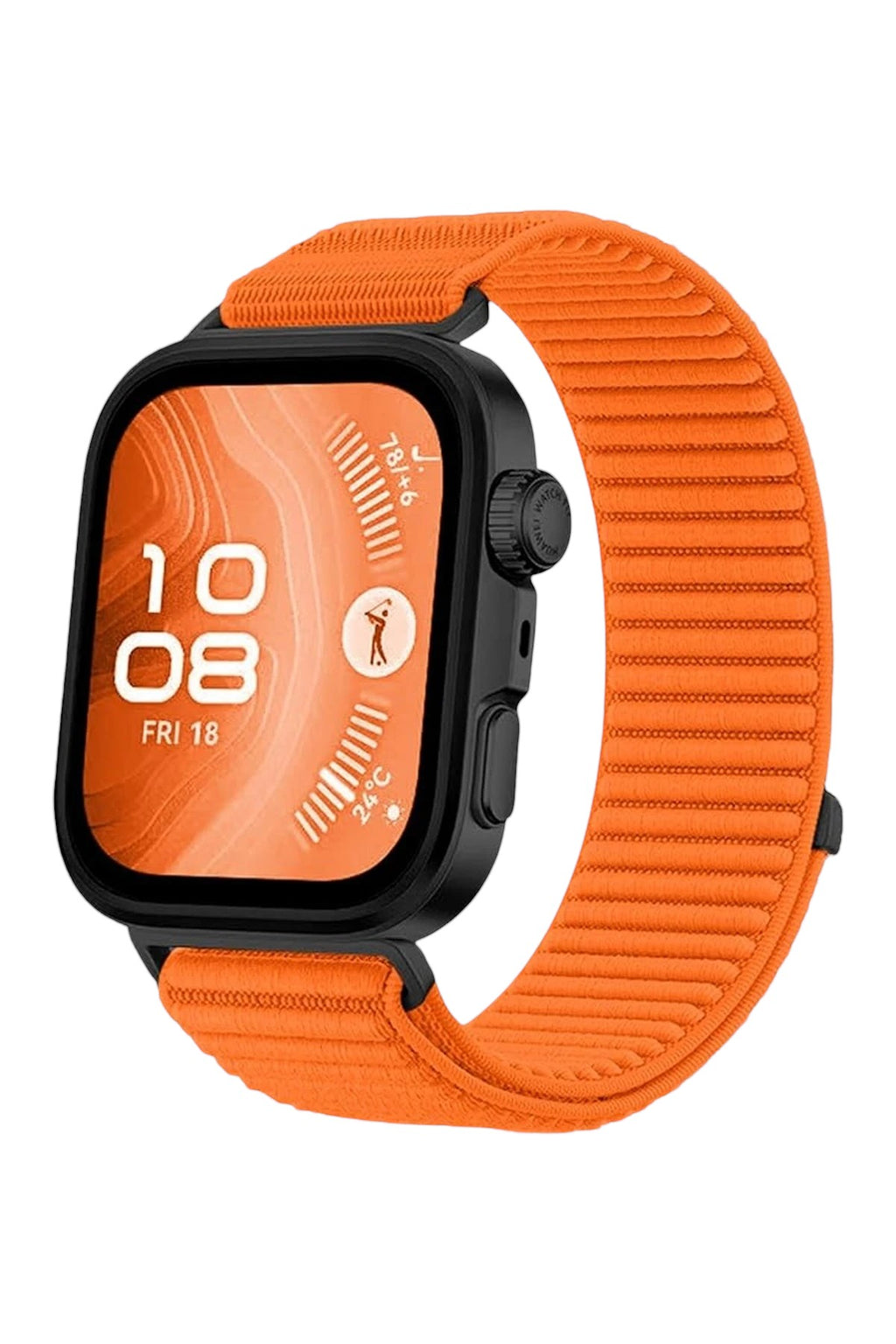 Mey İthalat® Huawei Fit 4 Braid Kordon - Turuncu