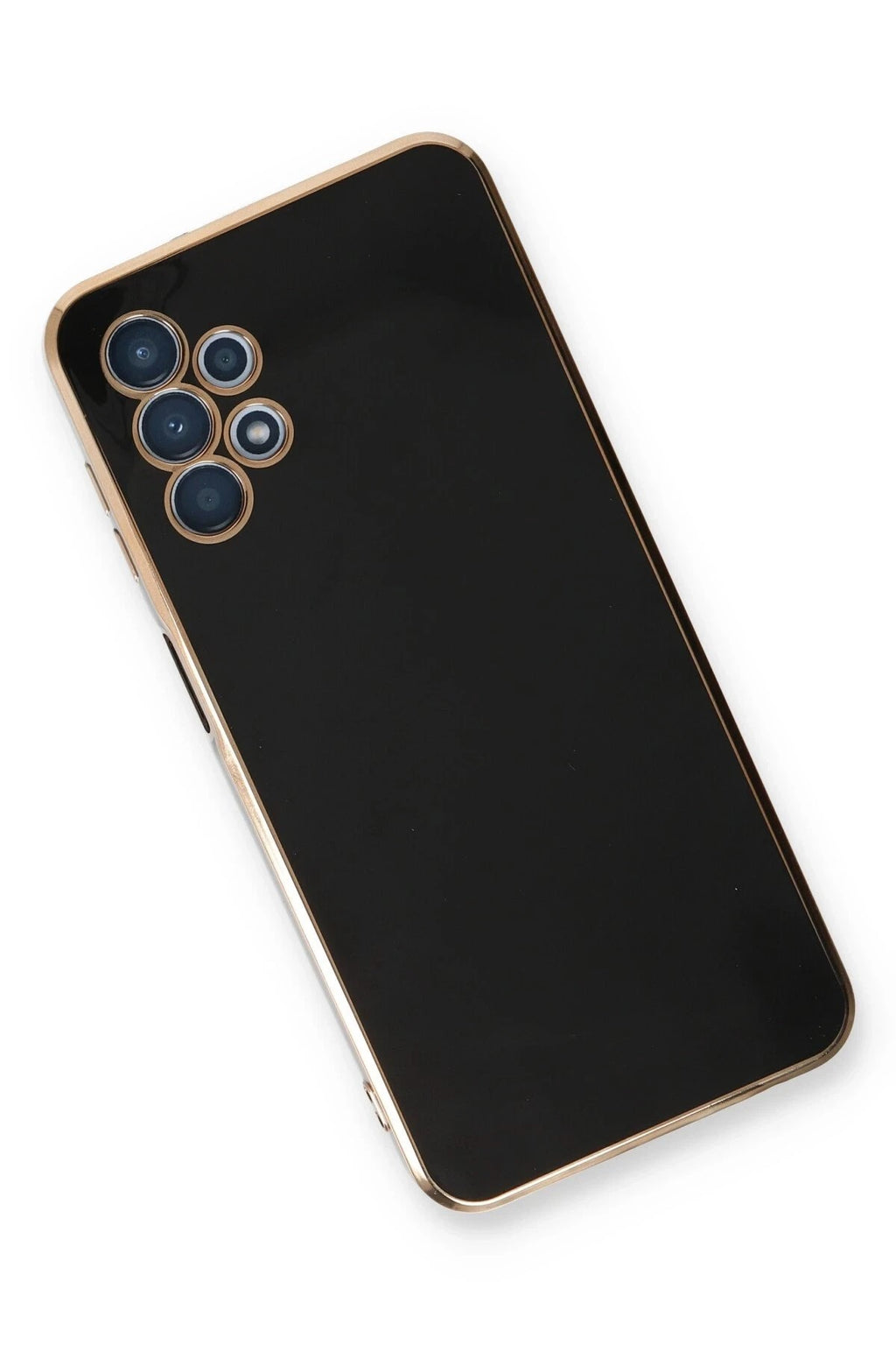 Mey İthalat® Samsung Galaxy A13 4G Kılıf Volet Silikon - Siyah