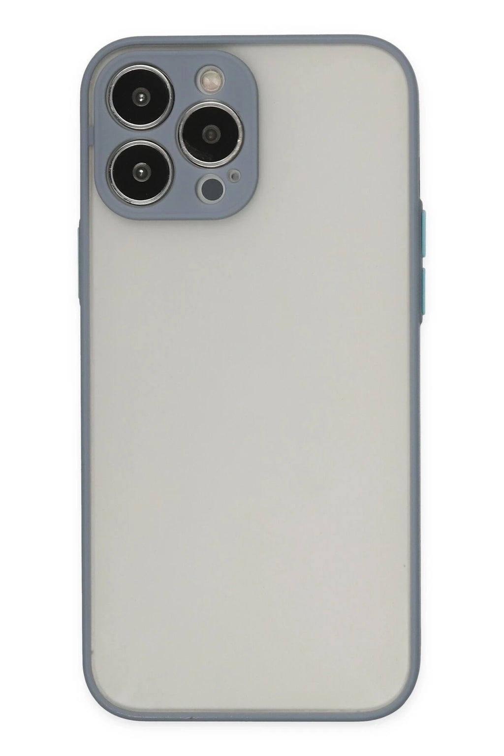 Mey İthalat® iPhone 14 Pro Max Kılıf Montreal Silikon Kapak - Gri