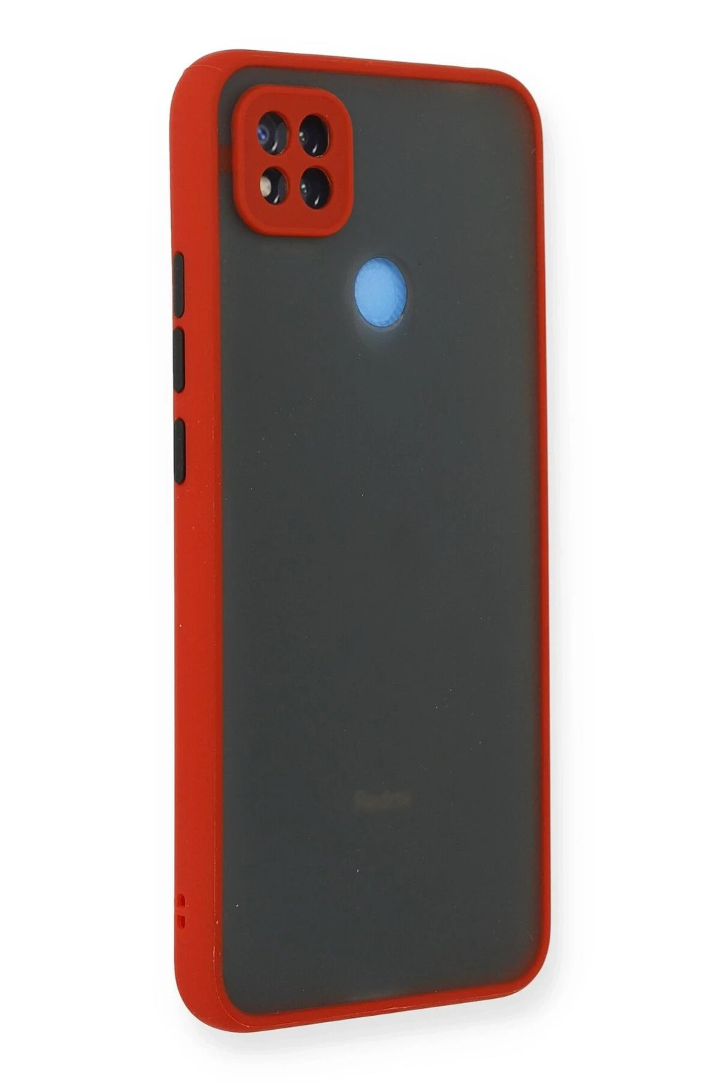 Mey İthalat® Redmi 9C Kılıf Montreal Silikon Kapak - Kırmızı