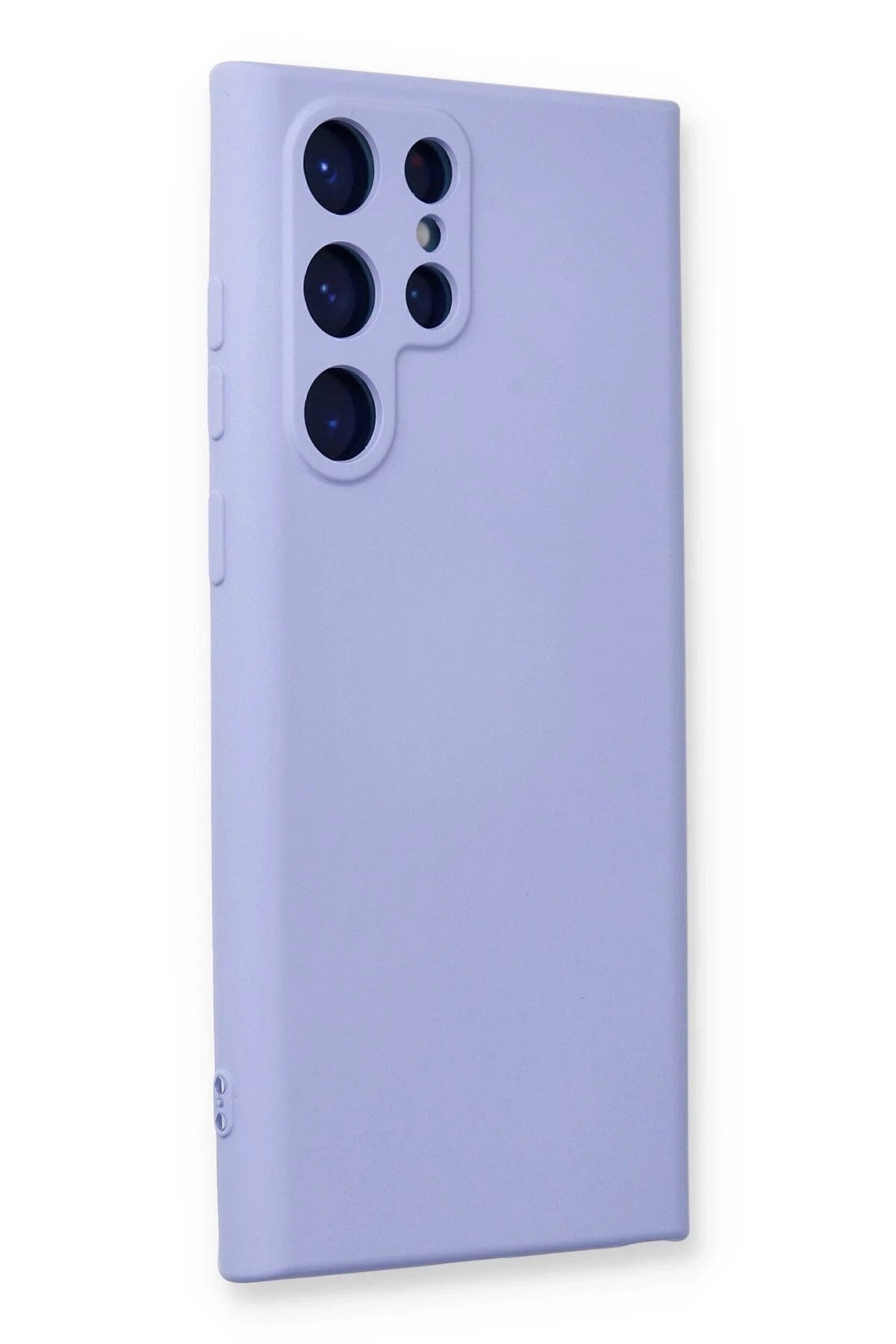 Mey İthalat® Samsung Galaxy S23 Ultra Kılıf Nano içi Kadife Silikon - Lila
