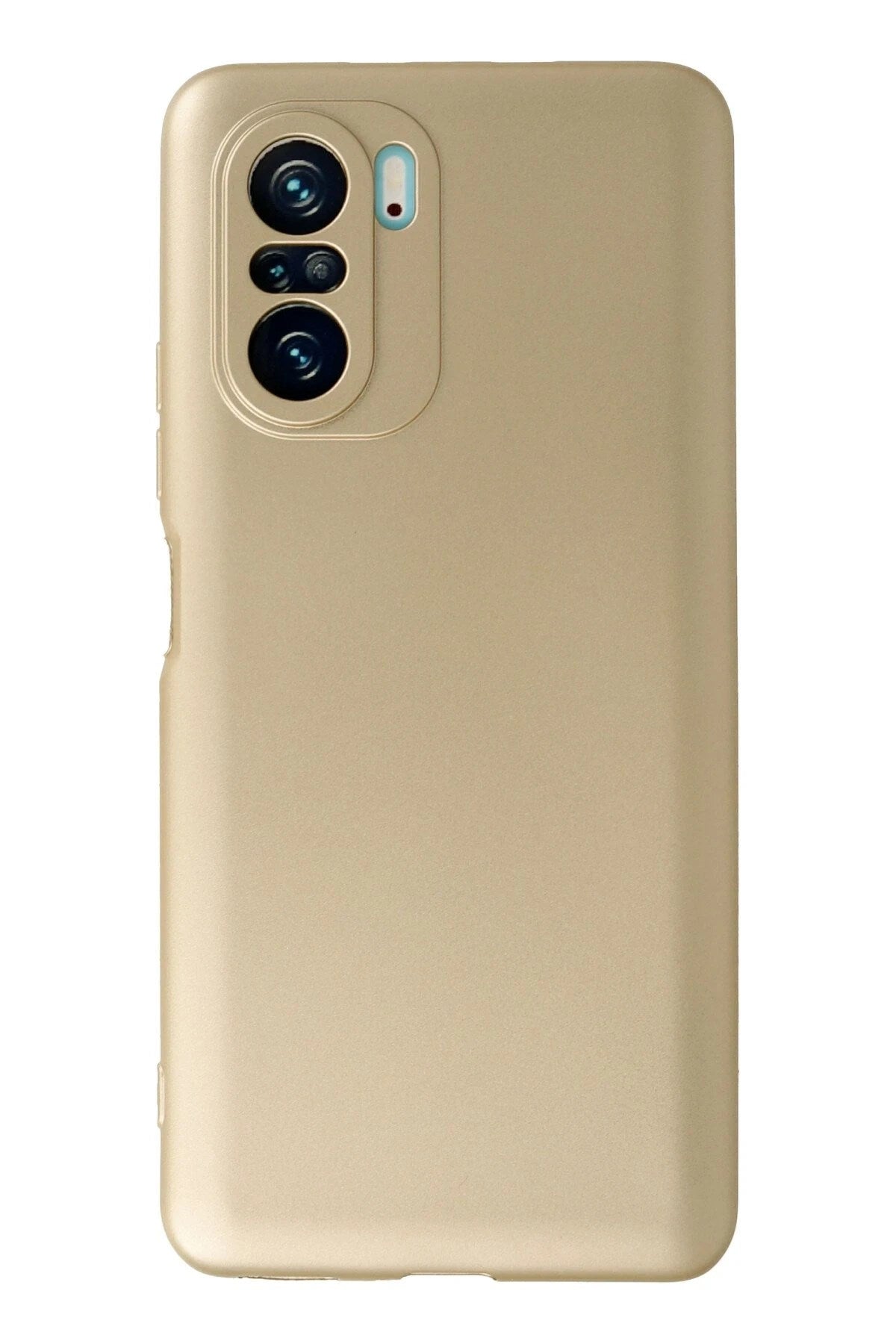 Mey İthalat® Poco F3 Kılıf First Silikon - Gold