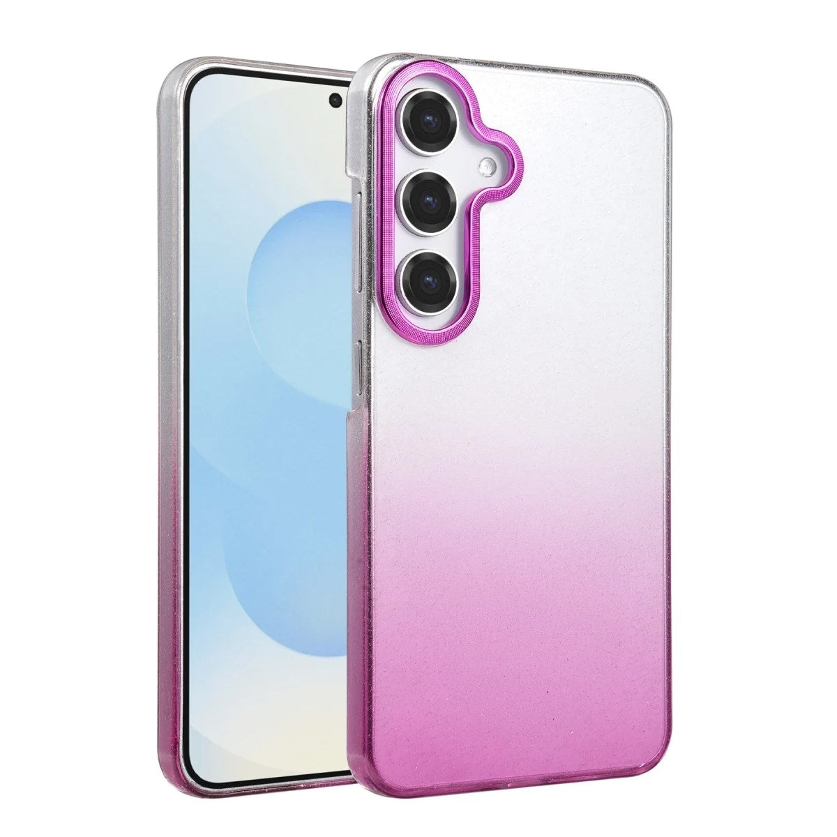 Mey İthalat® Samsung Galaxy A55 5G Glossy Kapak - Mor