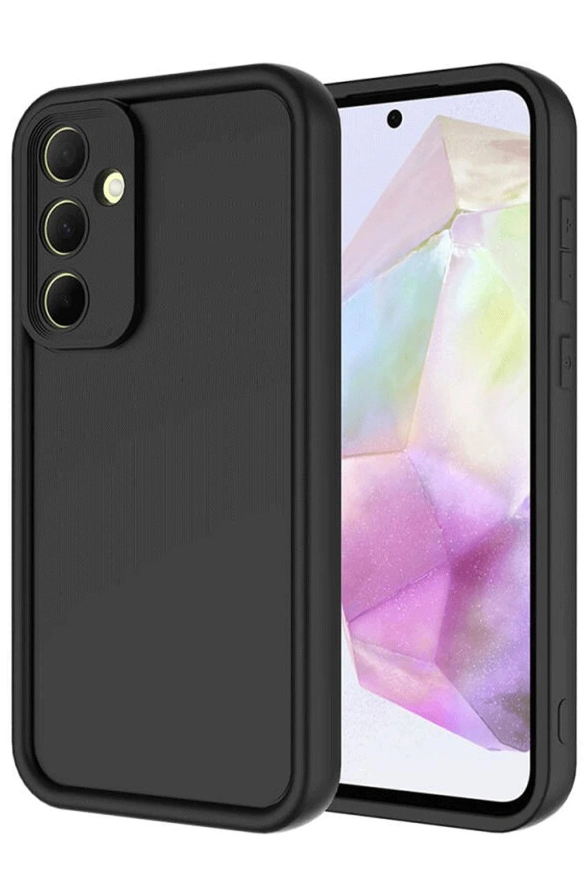 Mey İthalat® Samsung Galaxy A16 5G Kılıf Viera Silikon - Siyah