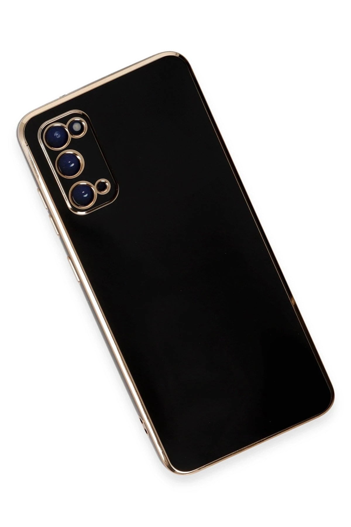 Mey İthalat® Samsung Galaxy S20 Kılıf Volet Silikon - Siyah