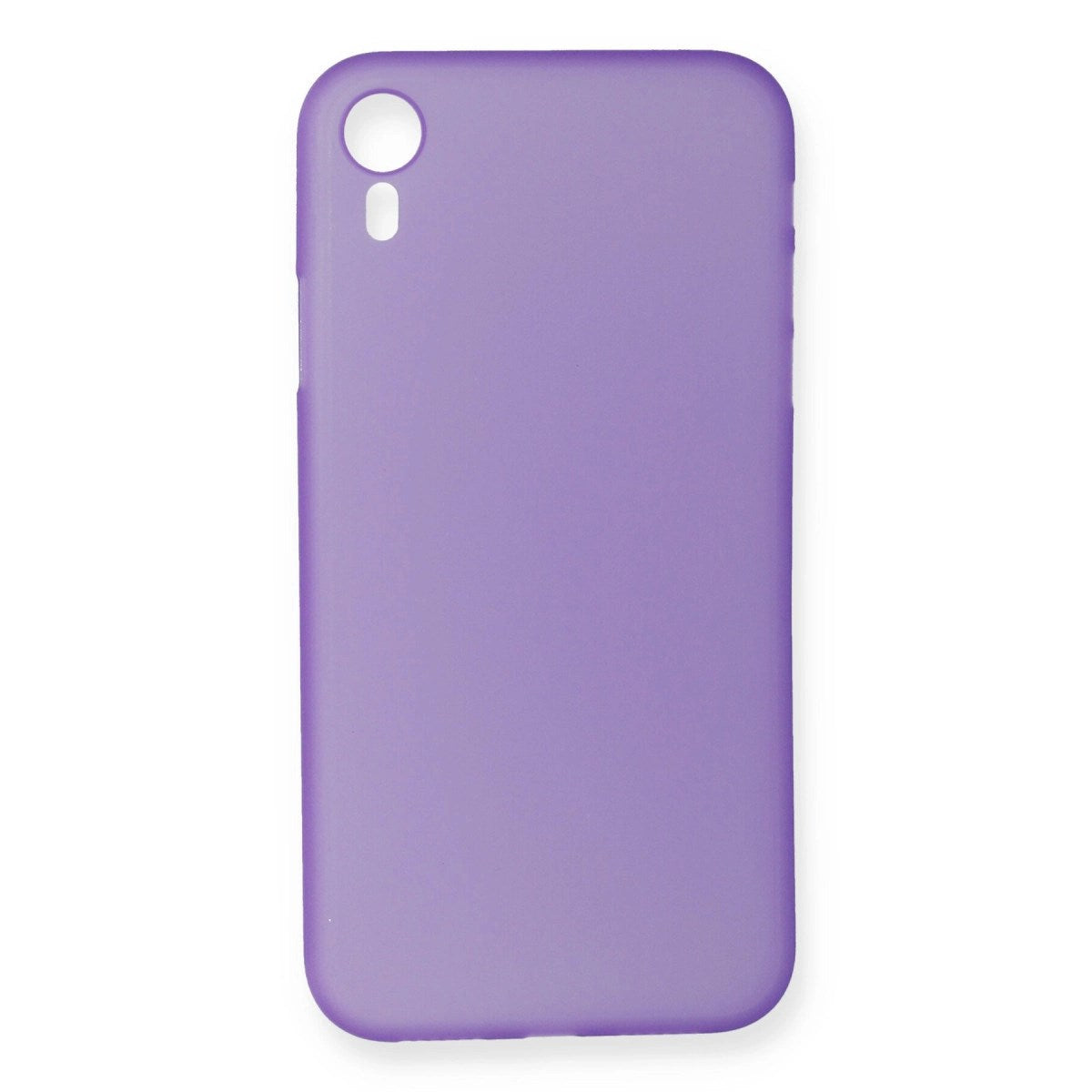 Mey İthalat® iPhone XR Kılıf PP Ultra İnce Kapak - Mor