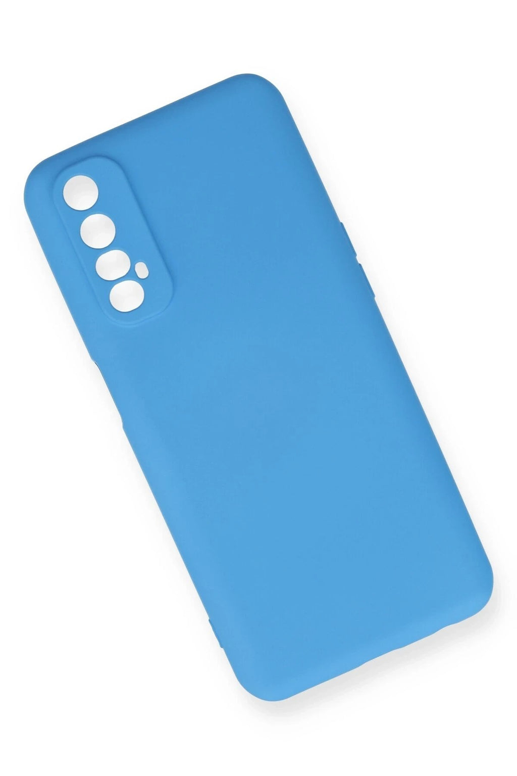 Mey İthalat® Realme 7 Kılıf Nano içi Kadife Silikon - Mavi