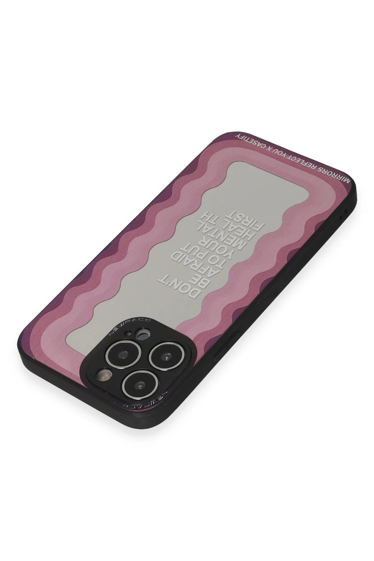 Mey İthalat® iPhone 13 Pro Max Kılıf Mirror Desenli Kapak - Mirror - 11