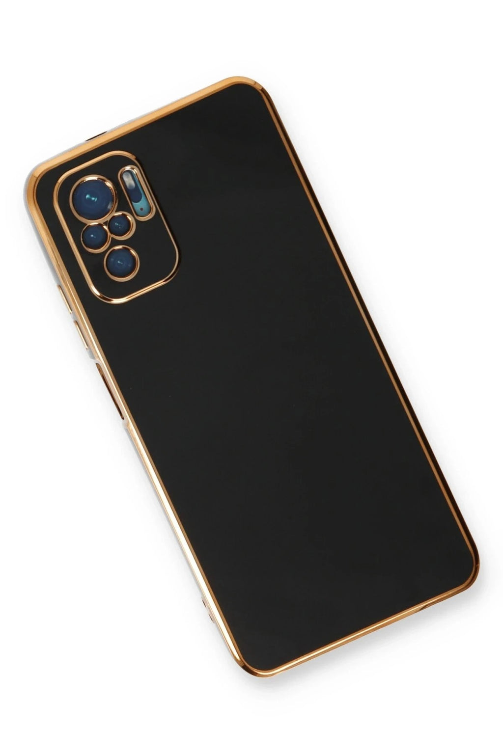 Mey İthalat® Redmi Note 10 Kılıf Volet Silikon - Siyah