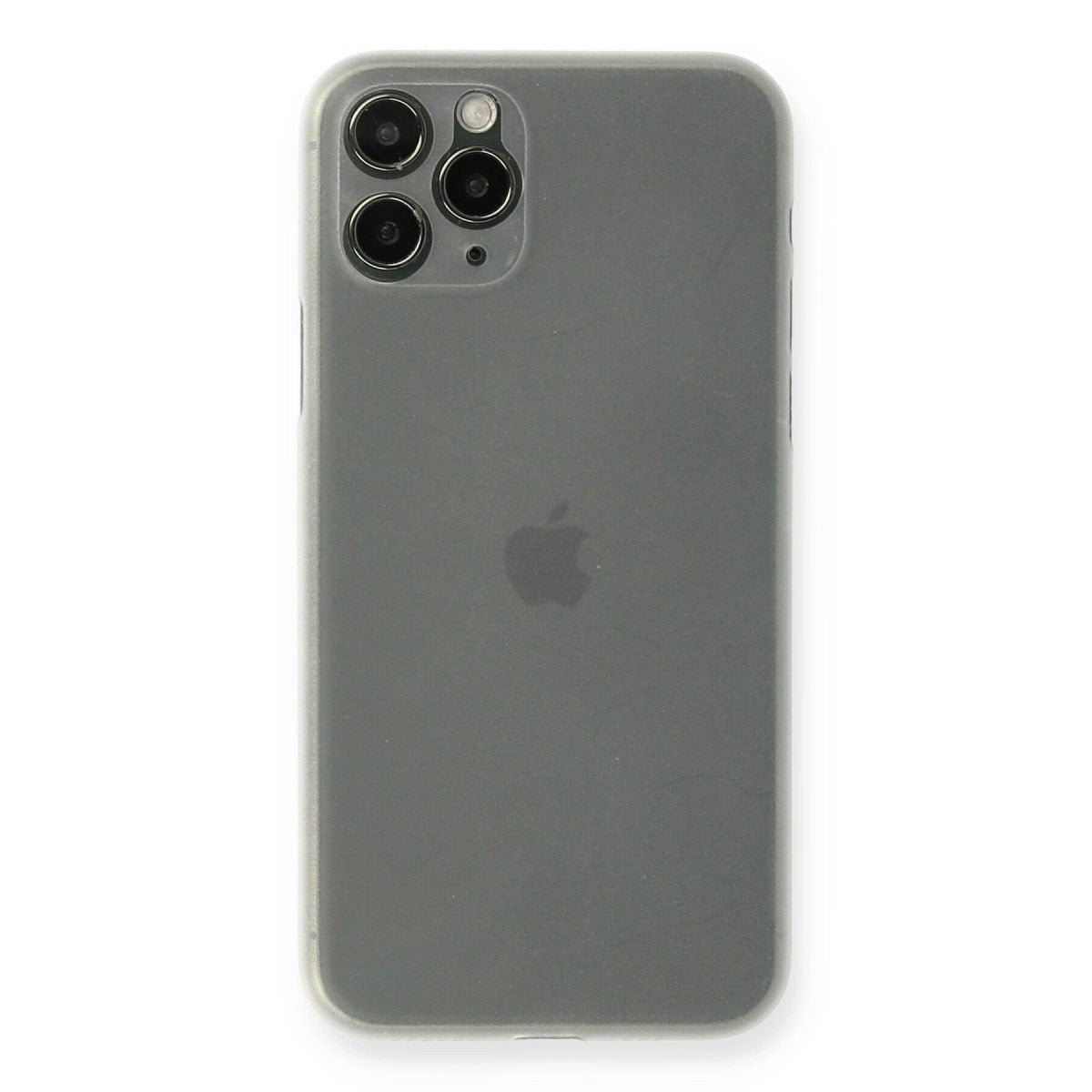 Mey İthalat® iPhone 11 Pro Max Kılıf PP Ultra İnce Kapak - Beyaz