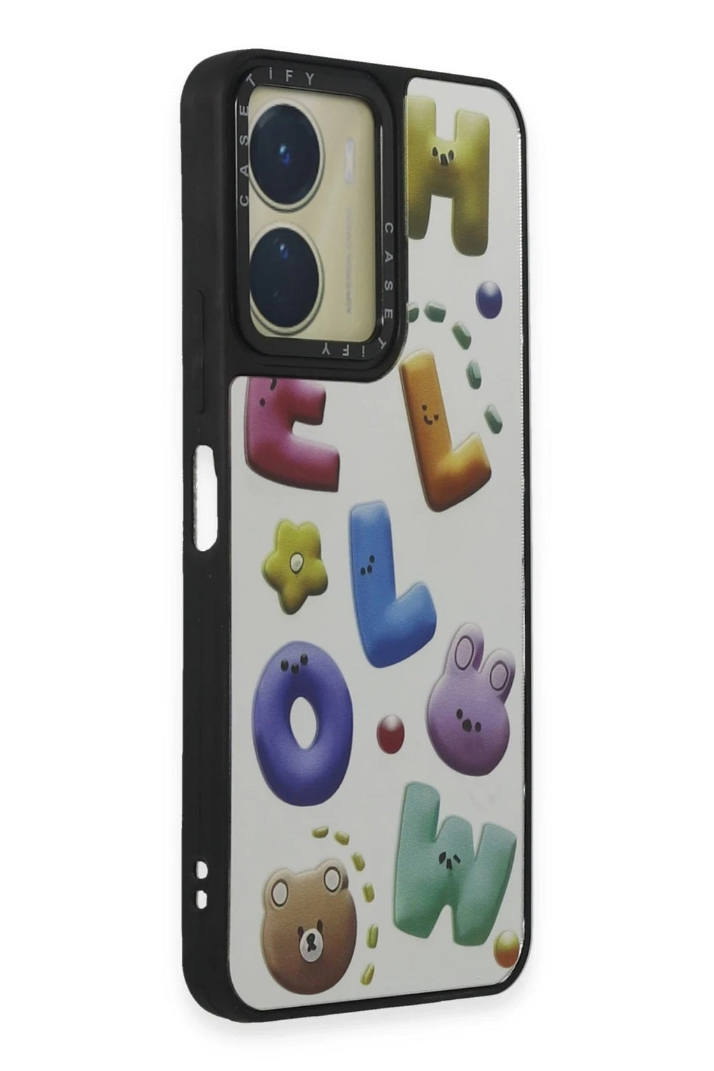 Mey İthalat® Vivo Y16 Kılıf Mirror Desenli Kapak - Mirror - 15