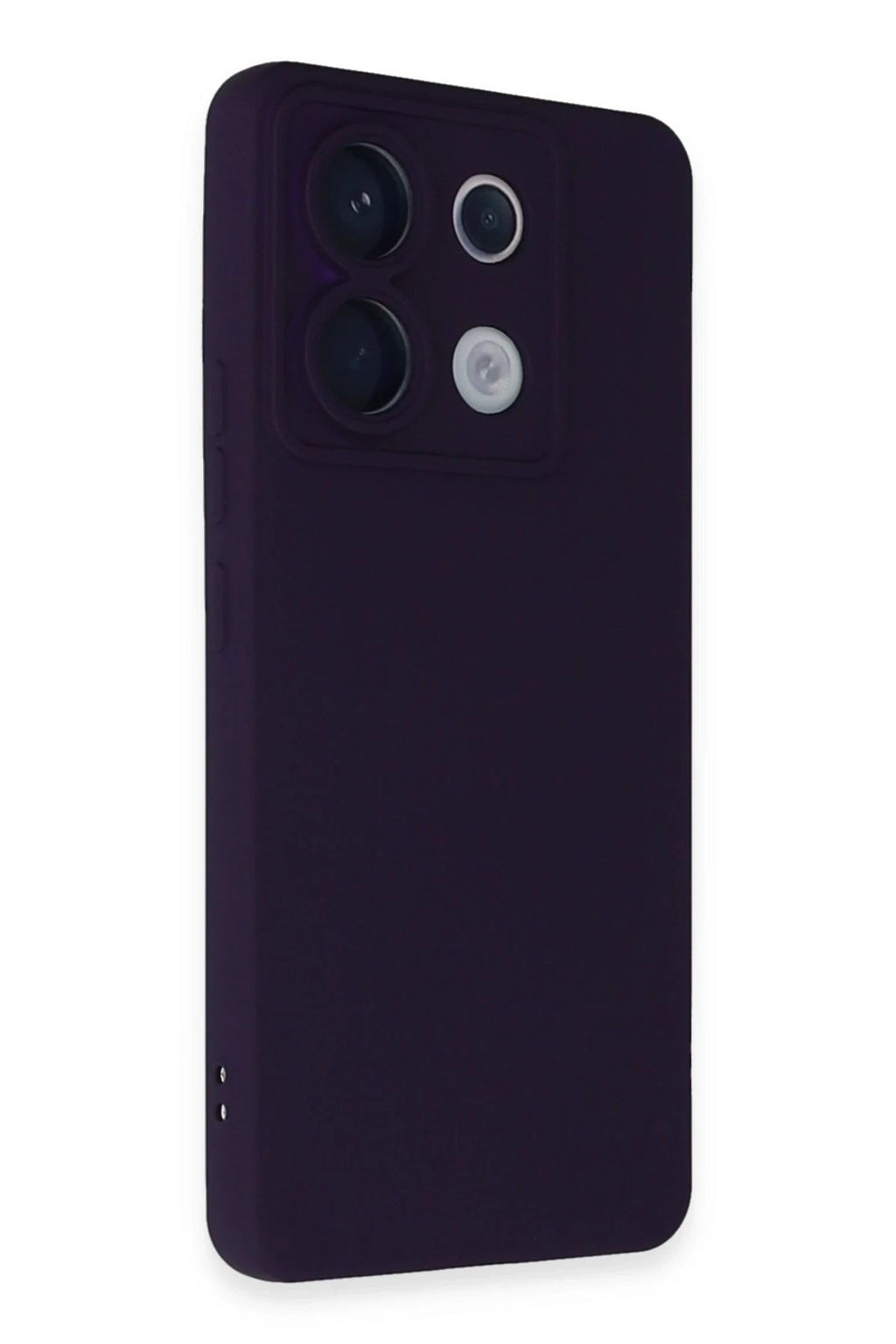 Mey İthalat® Redmi Note 13 Pro 5G Kılıf Nano içi Kadife Silikon - Mor