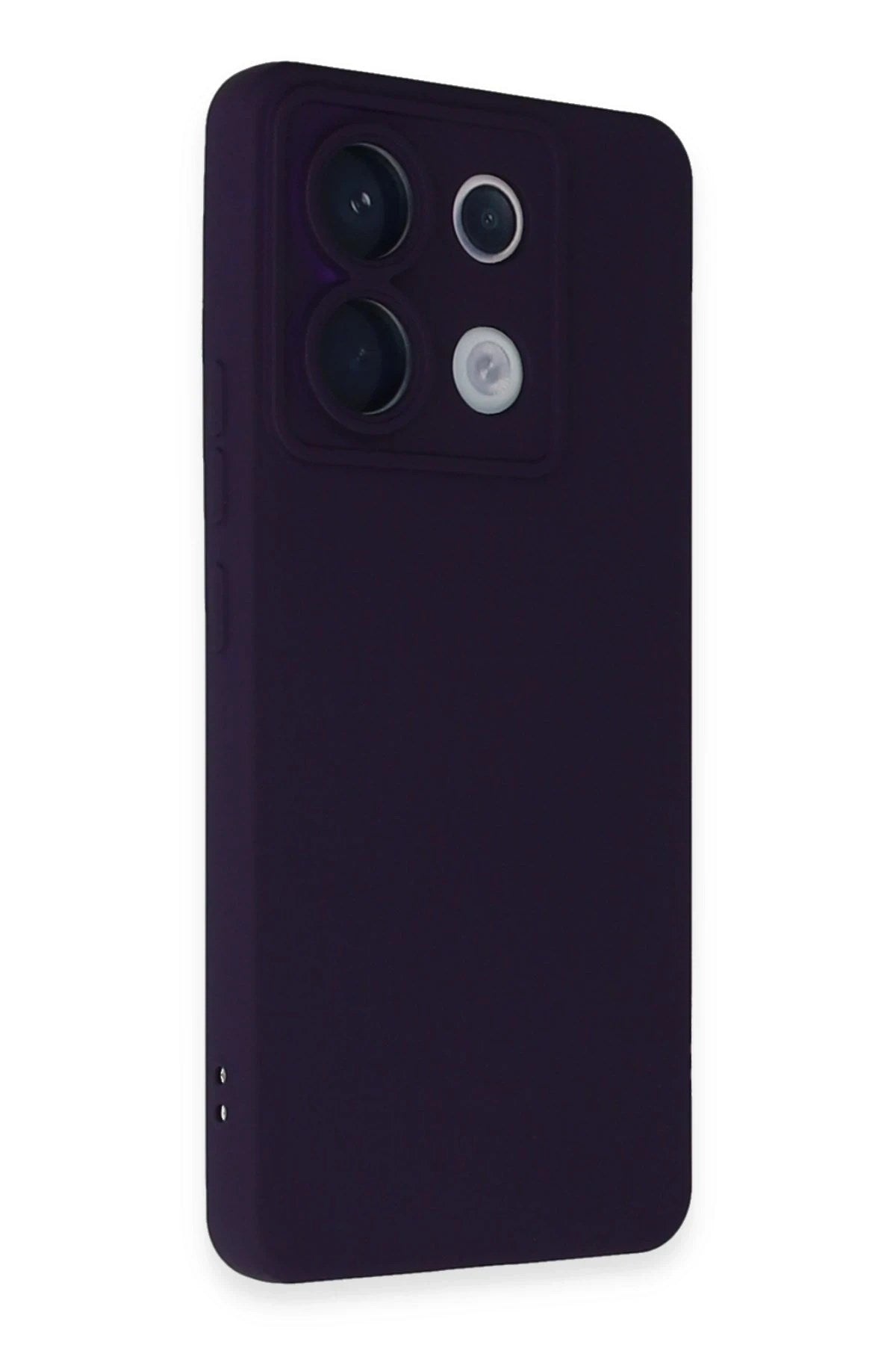 Mey İthalat® Redmi Note 13 Pro 5G Kılıf Nano içi Kadife Silikon - Mor