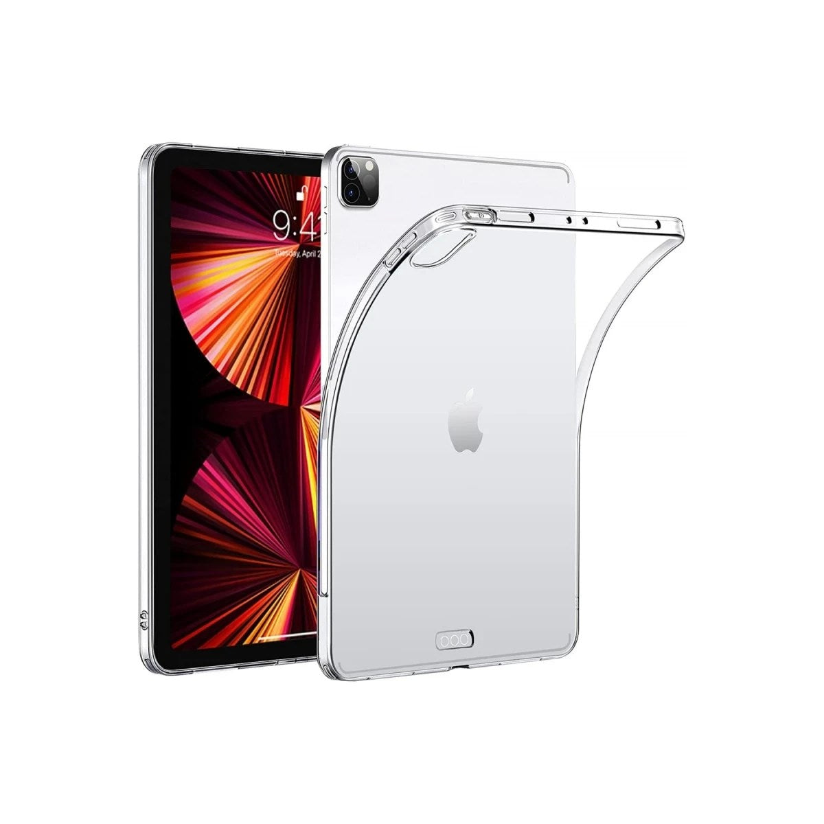 Mey İthalat® iPad Pro 11 (2020) Kılıf Tablet Şeffaf Silikon