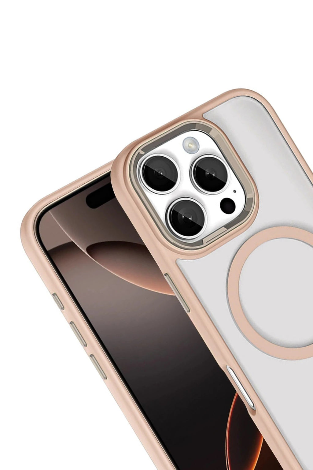 Mey İthalat® iPhone 16 Pro Max Terea Magsafe Kapak - Gold