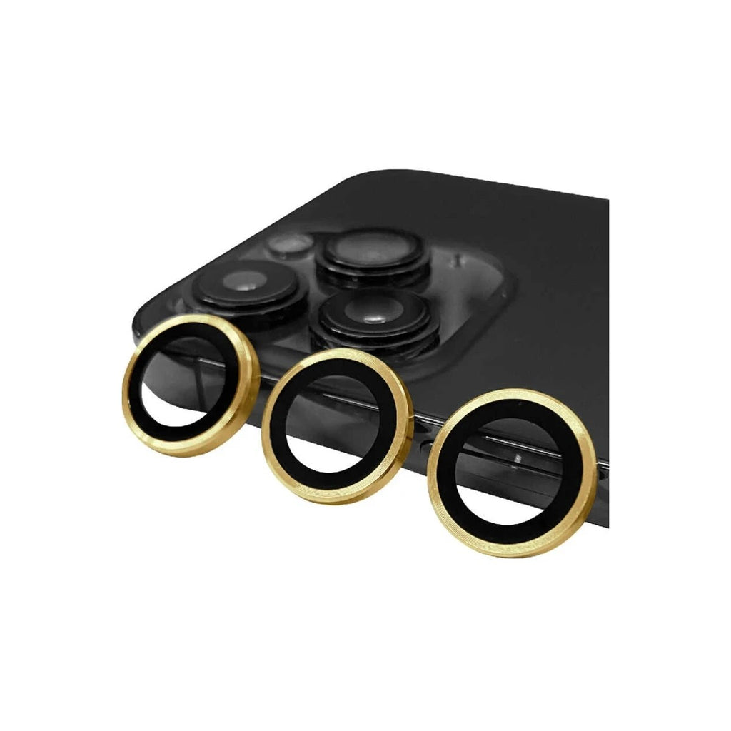 Mey İthalat® iPhone 14 Pro Raze Metal Kamera Lens - Gold