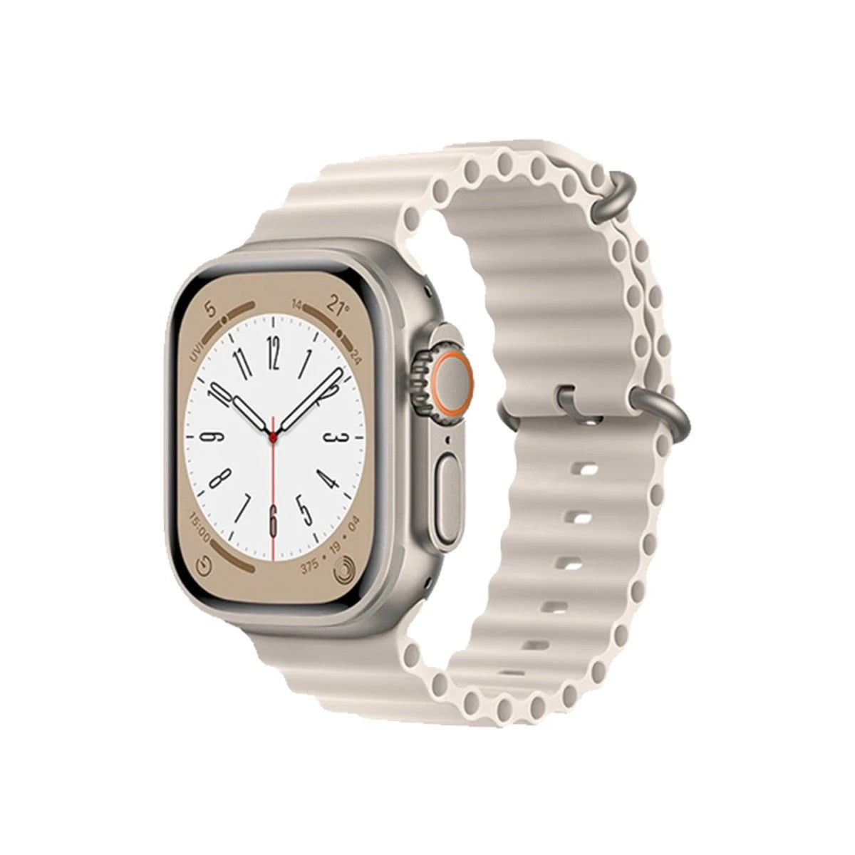 Mey İthalat® Watch 38mm Ocean Kordon - Krem