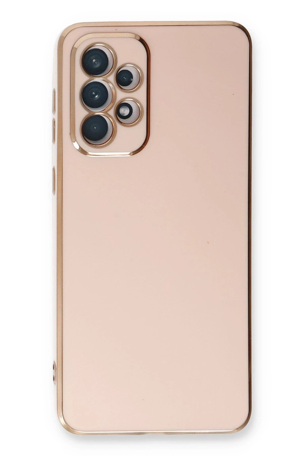 Mey İthalat® Samsung Galaxy A53 5G Kılıf Volet Silikon - Pembe