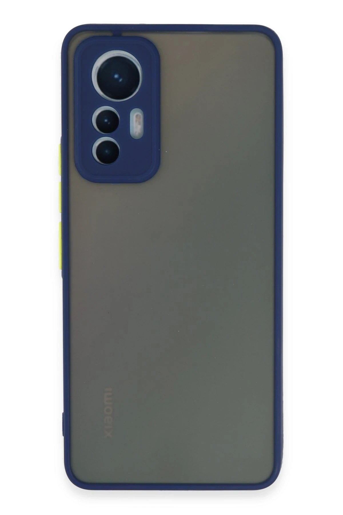 Mey İthalat® Mi 12 Lite Kılıf Montreal Silikon Kapak - Lacivert